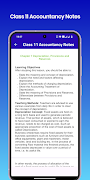 Class 11 Accountancy Notes imagem de tela 4