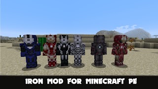 Iron Man Mod for Minecraft PE 스크린샷 4