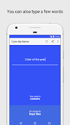 Color My Name: A color match f स्क्रीनशॉट 1