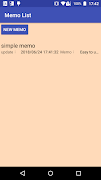 Simple memo plakat
