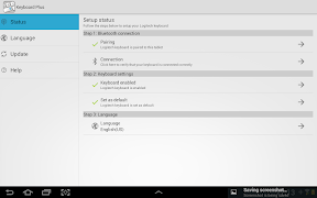 برنامه‌نما Logitech Keyboard Plus عکس از صفحه