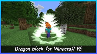 Dragon Block Mod for Minecraft الملصق