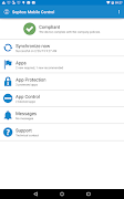Sophos Samsung Plugin syot layar 1