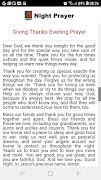 6 Schermata Night Prayer
