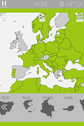 3 Schermata E. Learning World Map Puzzle