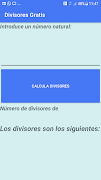 Calculadora Divisores 스크린샷 4