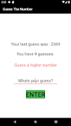 Guessing Numbers capture d'écran 2