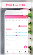 Period Tracker : Ovulation & F اسکرین شاٹ 2