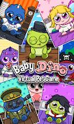 Dino 🐾 Virtual Pet Game poster