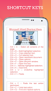 Learn MS Word Offline تصوير الشاشة 7