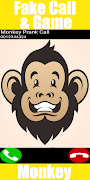 Fake Call Monkey Game ảnh chụp màn hình 5