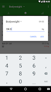 Progression Body & Weight Log Screenshot 3