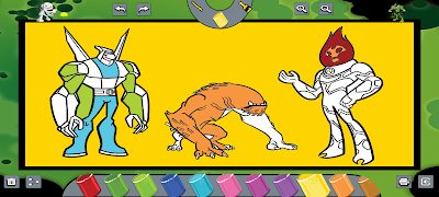 Ben Alien 10 Coloring スクリーンショット 6