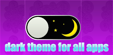 5 Schermata dark theme for all apps