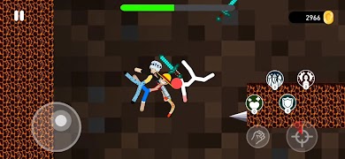 Stickman Fighting in Craft 截图 2