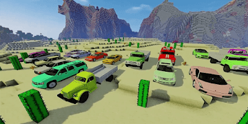 Car mod for Minecraft mcpe पोस्टर