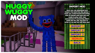 برنامه‌نما Huggy Wuggy Poppy Mod MCPE عکس از صفحه