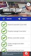 Cover Letter Templates Example screenshot 4
