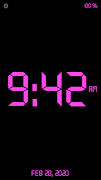 Night Digital Clock syot layar 1