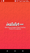 Instutor - Online lectures for پوسٹر