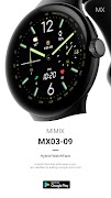 MIMIX MX03 09 Digi Watchface स्क्रीनशॉट 2