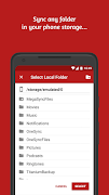 برنامه‌نما Autosync for MEGA - MegaSync عکس از صفحه