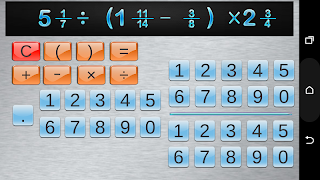 برنامه‌نما Fraction Calculator & progress عکس از صفحه