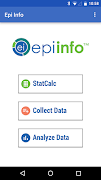 برنامه‌نما Epi Info عکس از صفحه
