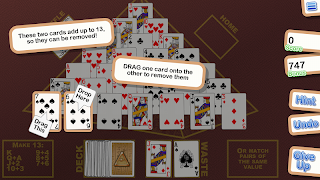 7 Schermata Crystal Pyramid Solitaire