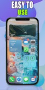 برنامه‌نما iPhone 13 theme, Launcher for  عکس از صفحه