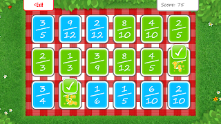 برنامه‌نما Squeebles Fractions عکس از صفحه