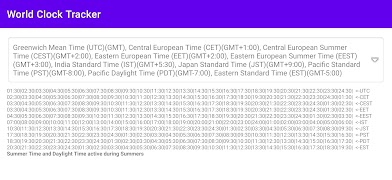 World Clock Tracker syot layar 4