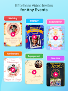 Invite & Wishes Video Maker screenshot 7