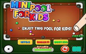 Mini Pool for Kids ảnh chụp màn hình 3