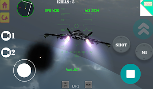 Flight War Jet ภาพหน้าจอ 4