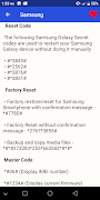 Reset & Master Mobile Codes 截图 3