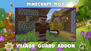 Village Guard Mod Minecraft постер