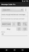 Message Coder Pro screenshot 1