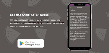 GT3 Max Smartwatch Guide screenshot 2