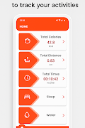 Mobile Tracker: Step Counter capture d'écran 2