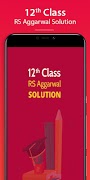 RS Aggarwal Class 12 Solution पोस्टर
