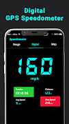 Poster GPS Speedometer, Speed Tracker