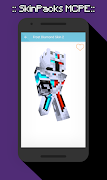 SkinPacks frostdiamond for Minecraft Screenshot 3