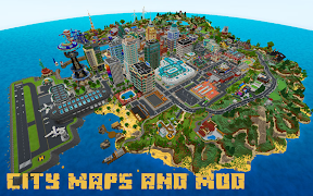5 Schermata City Maps Minecraft Mod