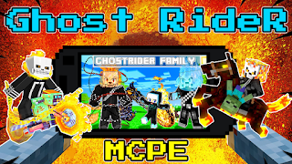 Ghost Rider mod Minecraft تصوير الشاشة 3