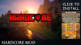 Hardcore Mod For Minecraft PE screenshot 4