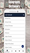 Geography Dictionary скриншот 3
