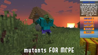 Mutant Mod for Minecraft PE capture d'écran 6