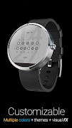 Binary Watch Face captura de pantalla 1