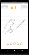 Handwriting Tutor - Czech screenshot 1
